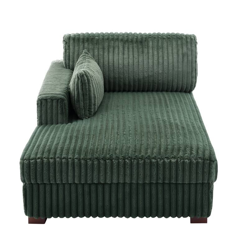 DREAMSIDEA Modern Oversized Chaise Lounge Sofa for Living Room
