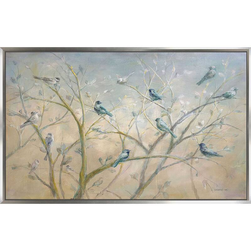 "Spring Gathering" Print on Floating Canvas
