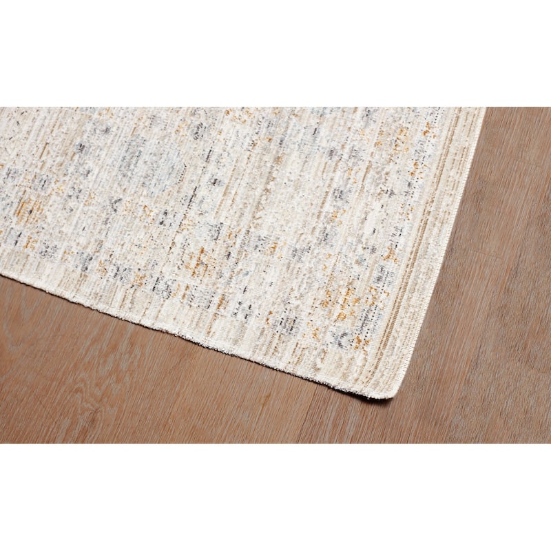 Terra by Obeetee Ava Chobi Aqua Rug