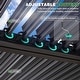 preview thumbnail 95 of 188, EROMMY Outdoor Louvered Pergola Gazebo with Adjustable Aluminum Rainproof Roof