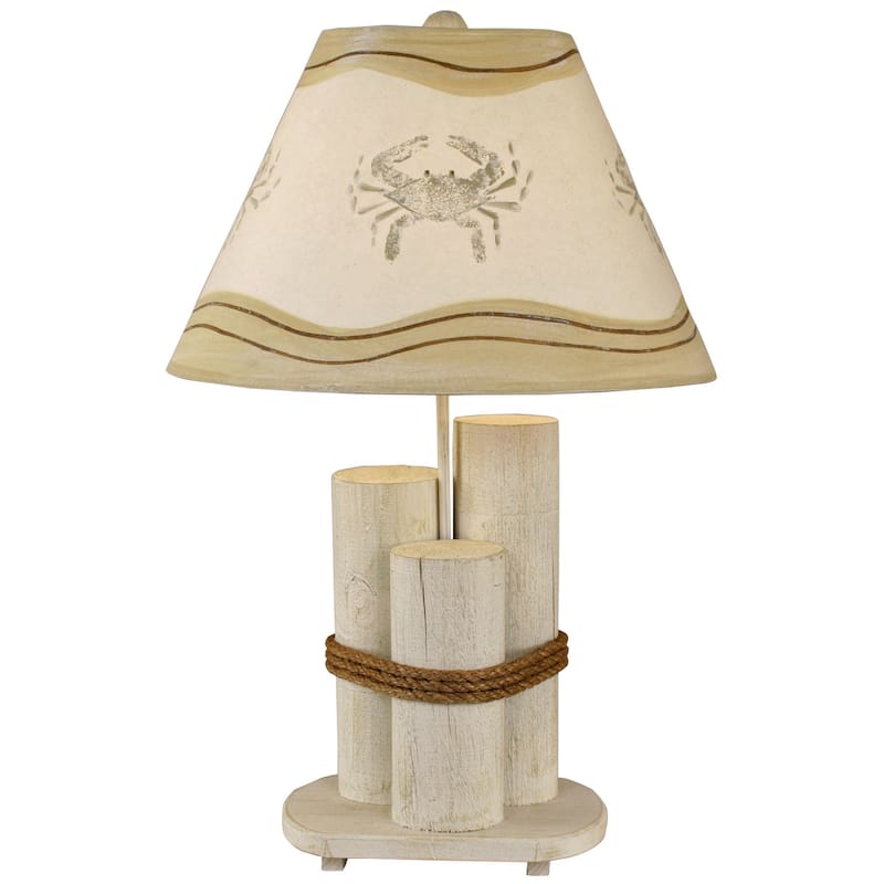 Coastal Dock Pilings Table Lamp