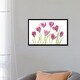 preview thumbnail 12 of 10, iCanvas "Tulip Blush" by Mandy Disher Framed