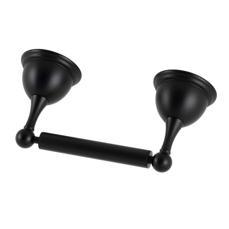 Restoration Toilet Paper Holder - Matte Black