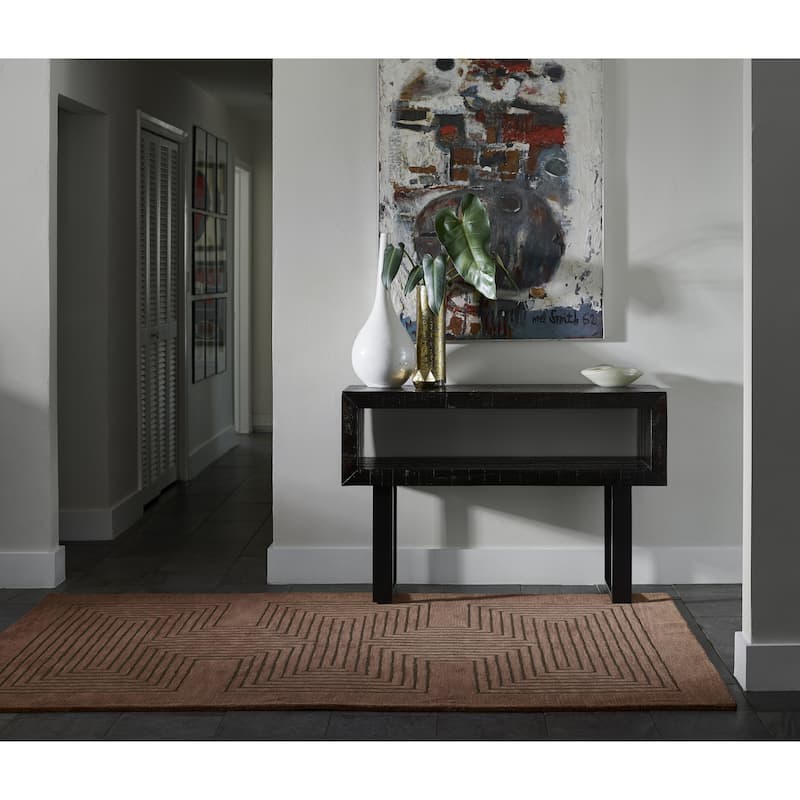 Momeni Simba Geometric Wool Area Rug
