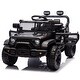 preview thumbnail 19 of 52, Kids Ride-On Car with Bluetooth, LED Lights, MP3 Music, and Parental Remote Control Black