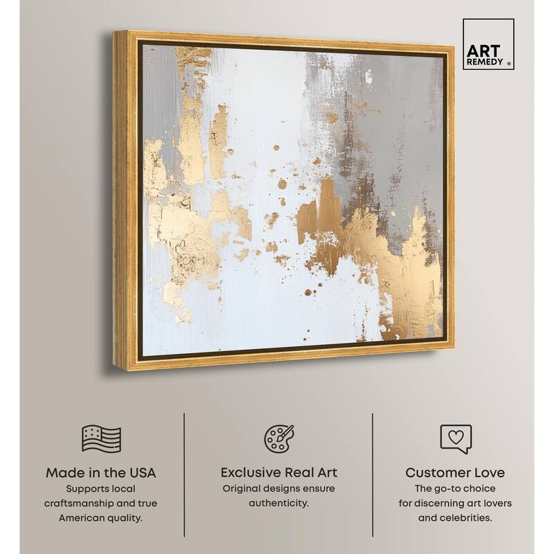 Ghostly Glimmer II Canvas by Art Remedy
