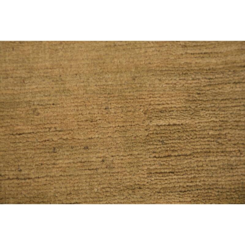 Gabbeh Oriental Area Rug Hand-Knotted Tribal Wool Carpet - 7'11" x 9'9"