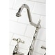 preview thumbnail 33 of 46, Heritage Bridge Kitchen Faucet with Brass Sprayer