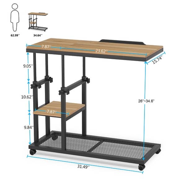 Adjustable Height C Tablenull