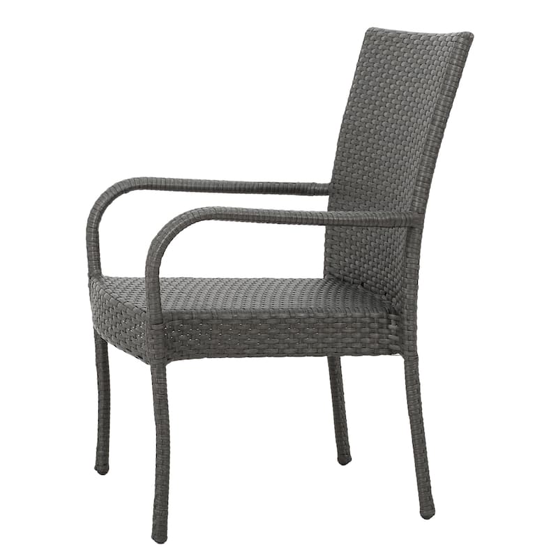 Geri Outdoor Wicker 7 Piece Dining Set by Christopher Knight Home