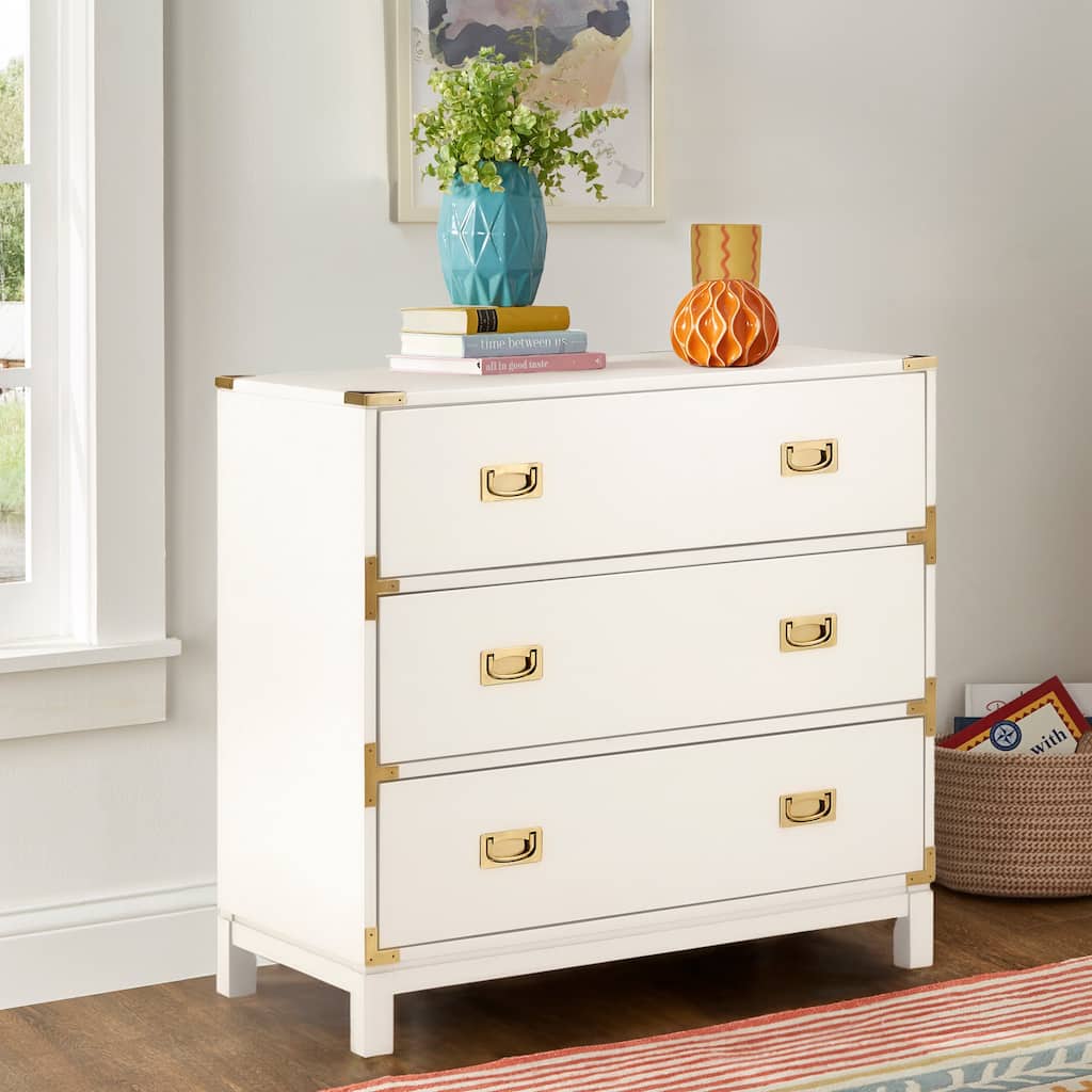 Valoria Gold Accent Campaign Dresser