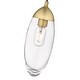 preview thumbnail 6 of 6, Arden 1 Light Pendant - Rubbed Brass