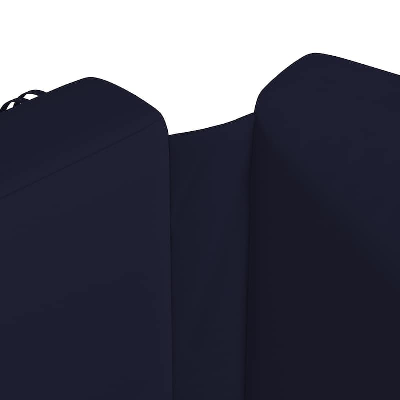 California Umbrella Outdoor Chaise Lounge Cushion, 24" x 78", 3.5" Thick, Memory Foam, Solstice Olefin Fabric