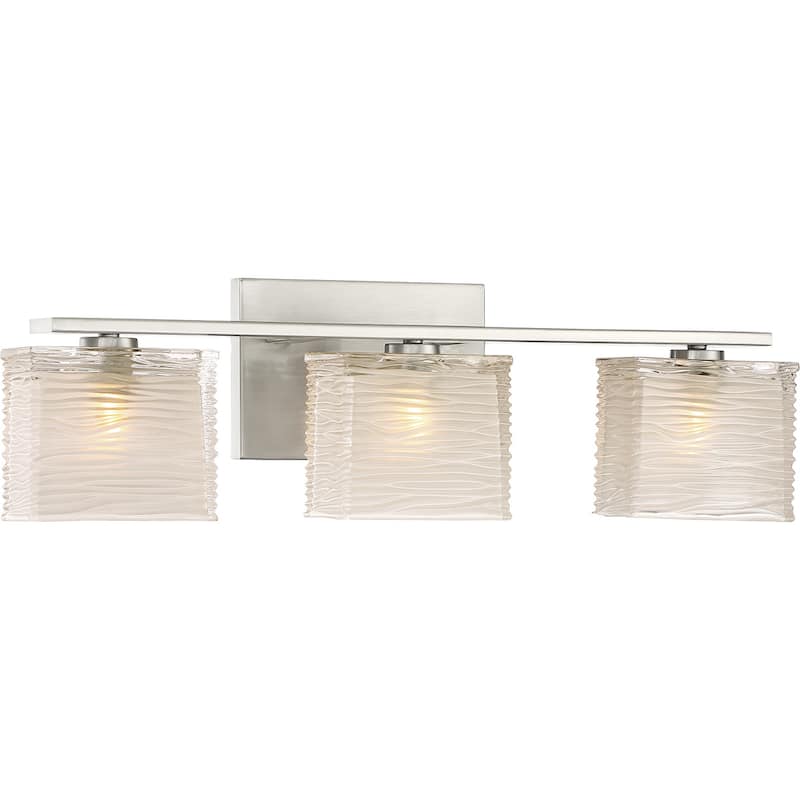 Quoizel Westcap 3-Light 7" Bathroom Vanity Light