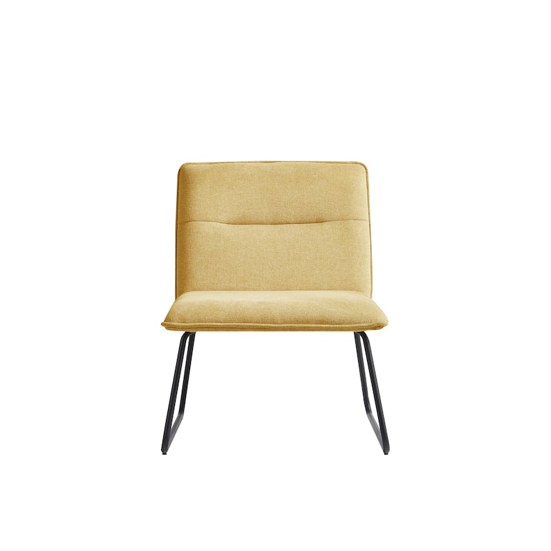 Corvus Cosmo Fabric Lounge Accent Slipper Chair