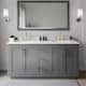 Option Dark Gray / White Quartz Top / Brushed Gold