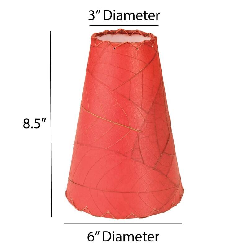 Gecko Wall Lamp Combo, Cocoa Leaves Shade, 16 x 7 x 24 in. - 16 x 7 x 24