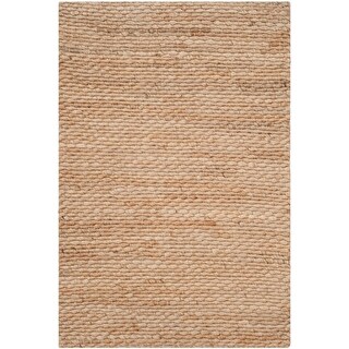 SAFAVIEH Handmade Natural Fiber Roksana Jute Rug - Natural - 2' 6" x 4'