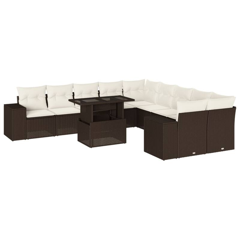 vidaXL Garden Sofa Set - 21.7 x 39.4 x 28.7