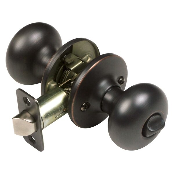 Shop Design House 753228 Cambridge Privacy Door Knob Set With