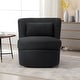 preview thumbnail 22 of 42, Upholstered Swivel Barrel Accent Chair