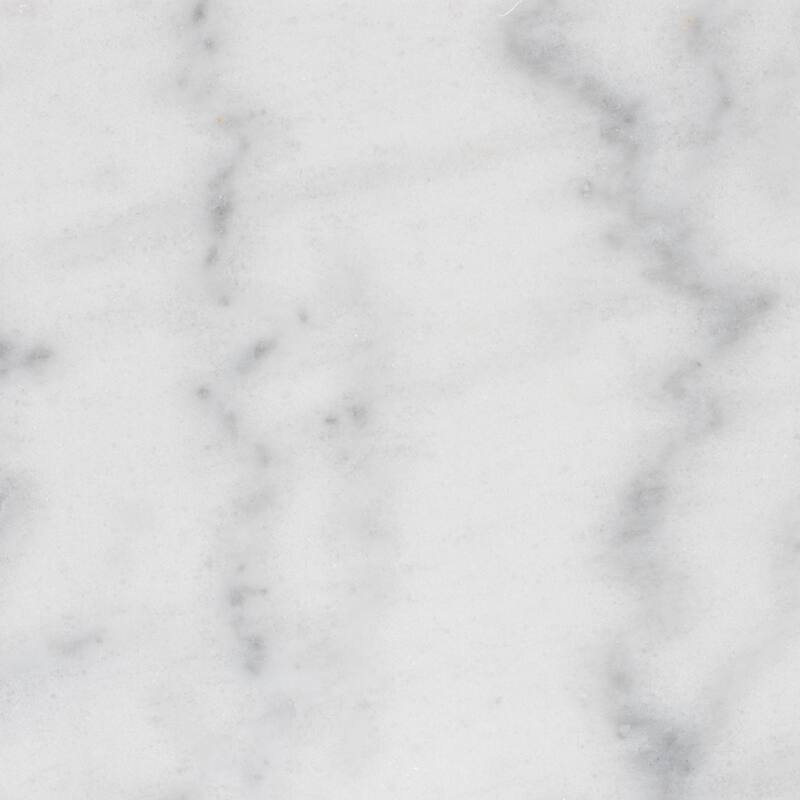 Parkin Modern and Contemporary C Shaped End Table with Marble Tabletop