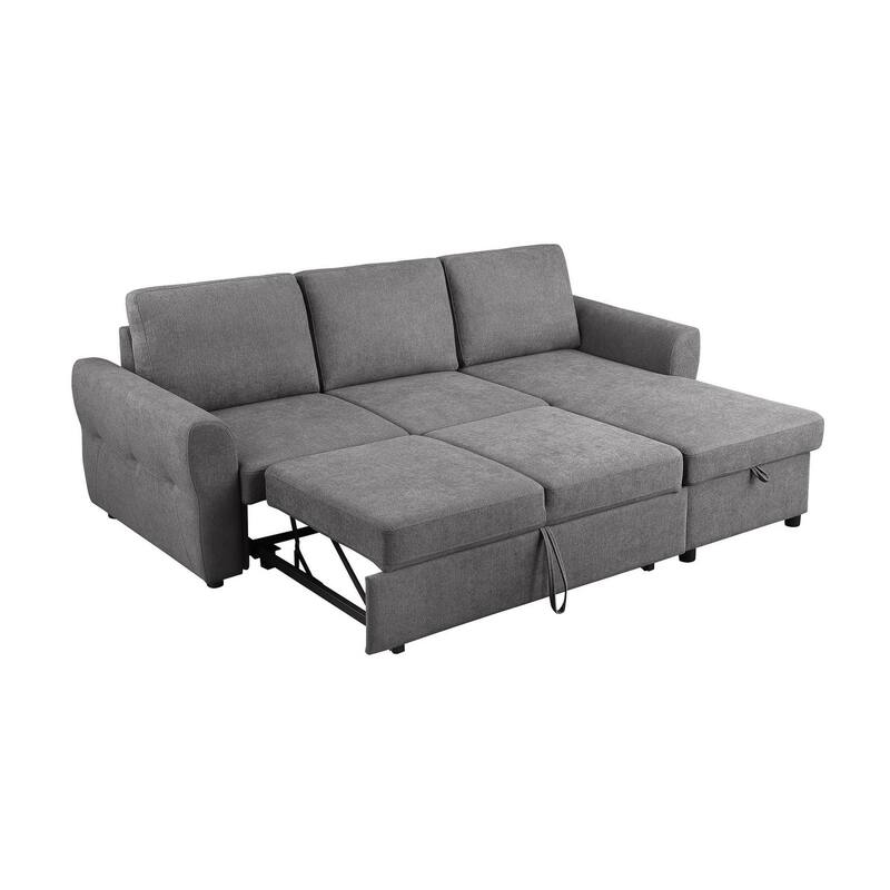 Kenna Sleeper Sofa Sectional with Storage