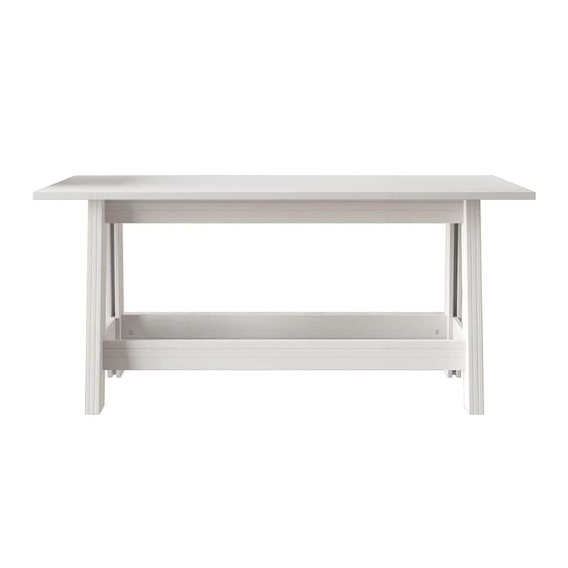 CraftPorch Rustic 2-Pieces End Tables with Coffee Table