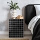 preview thumbnail 2 of 56, Callista Modern Ceramic Tiled Cube Side Table, Square Mosaic Pedestal Accent End Table for Living Room Bedroom - 14 X 14 X 18