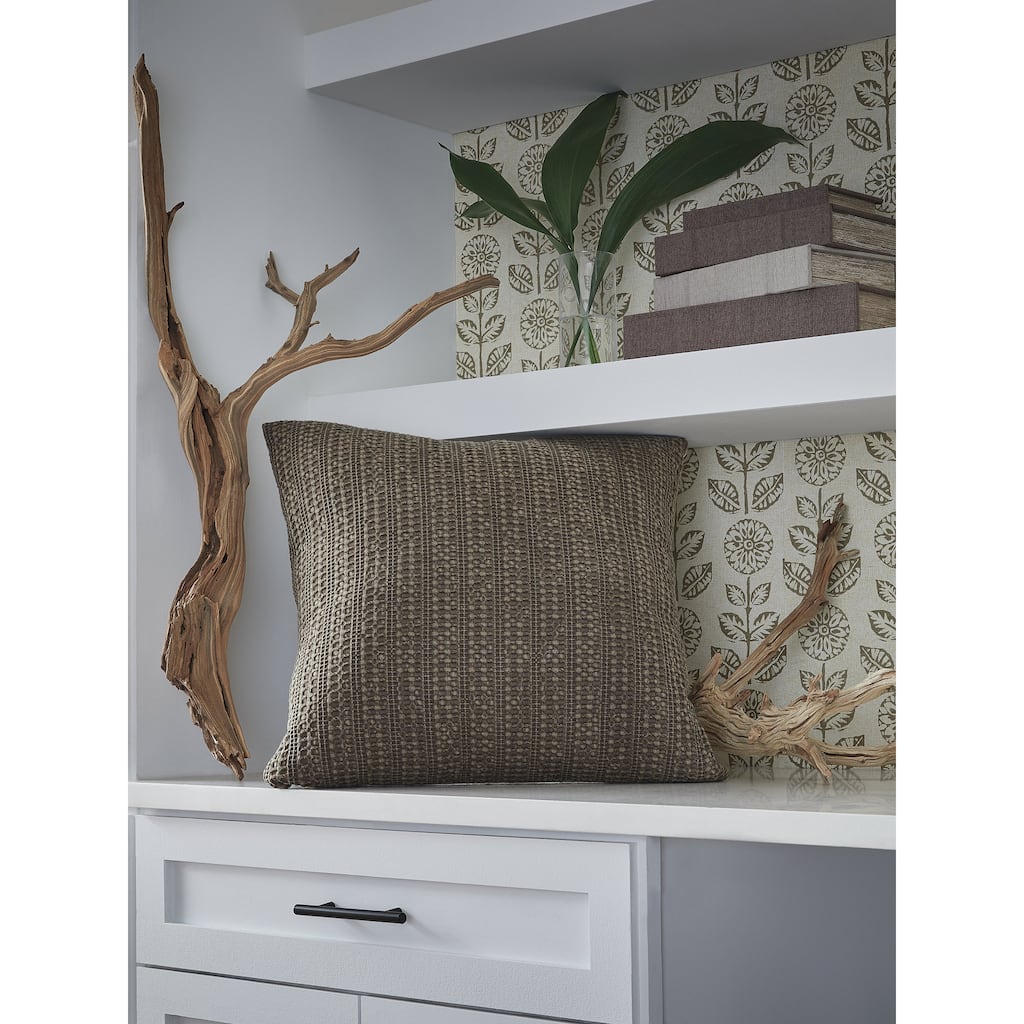 Signature Design by Ashley Landcher Brown/Beige Pillow (Set of 4)