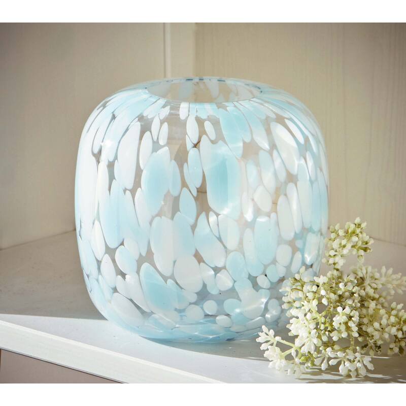 Celine Glass Confetti Vase