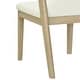 preview thumbnail 12 of 12, Christopher Knight Home - Ashlin Contemporary Upholstered Armless Dining Chairs with Rubberwood Frame, Set of 2
