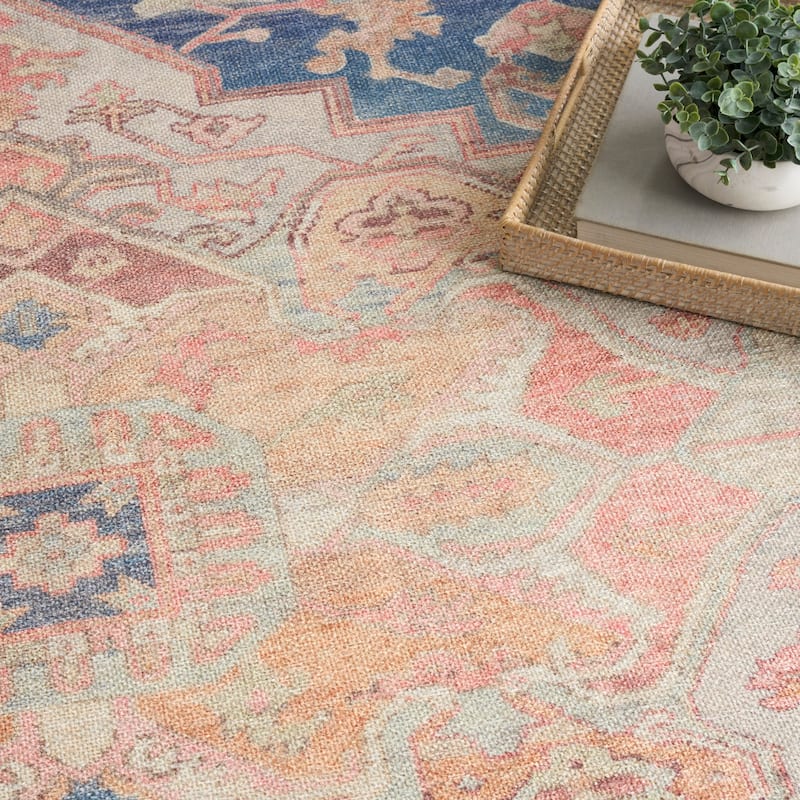 Nourison Vintage Washables Indoor only Persian Area Rug