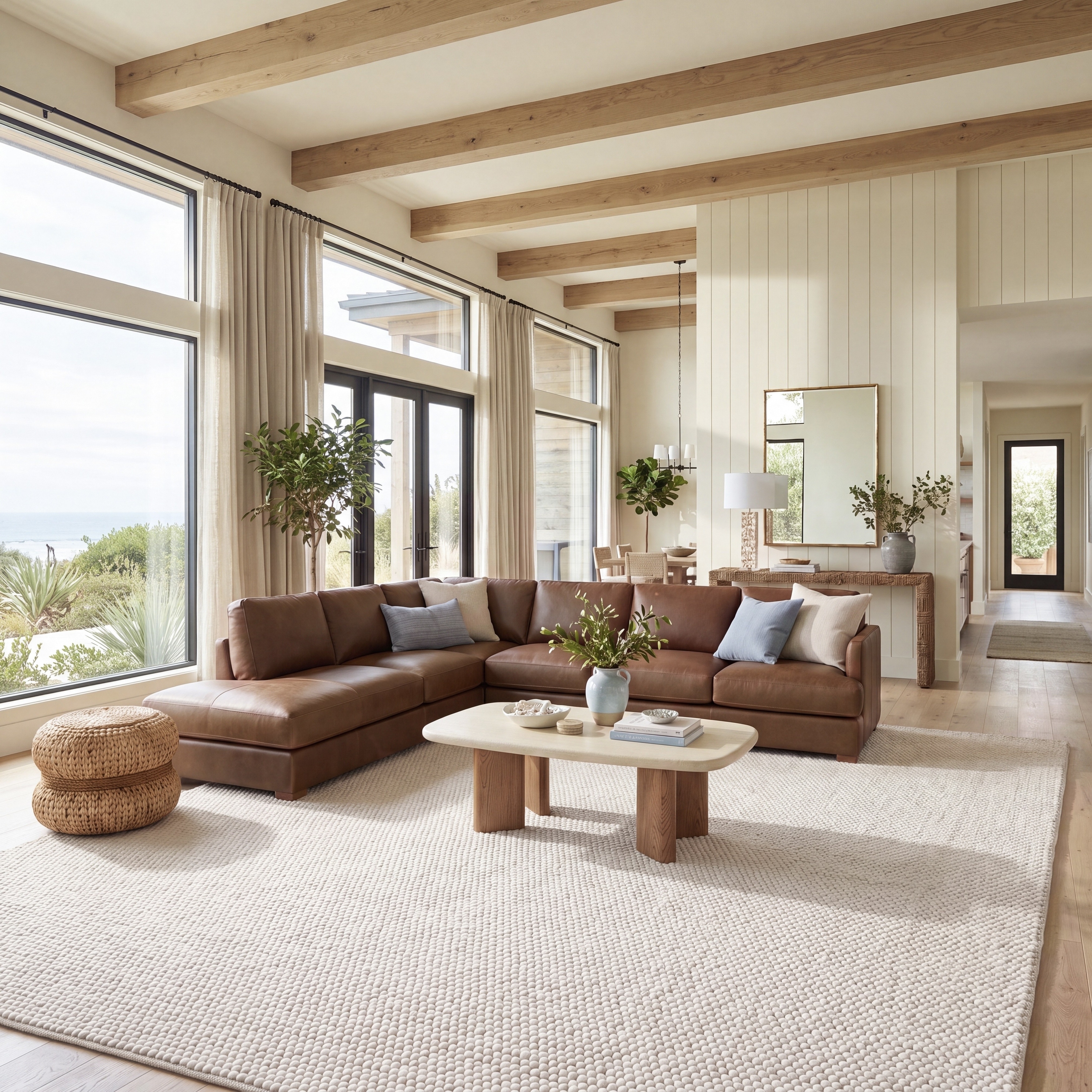 SAFAVIEH Handmade Natura Kinuko Wool Rug