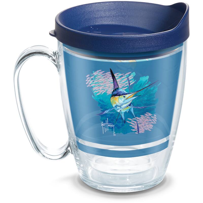 Tervis Guy Harvey Offshore Haul Marlin Made in USA Double Walled Insulated Travel Tumbler, Classic - 16oz Mug - 16oz Mug