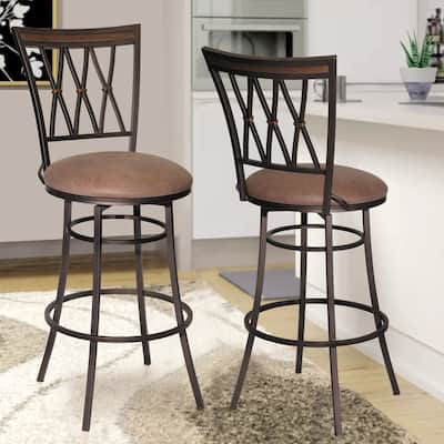 Steve Silver Simon Commercial Grade Swivel Bar Stool
