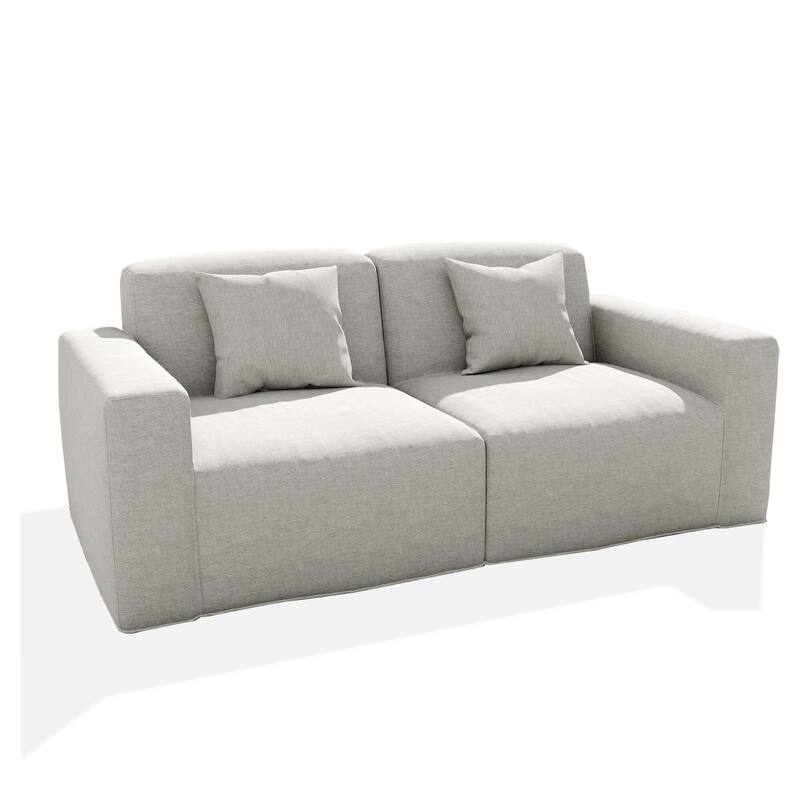 No Assembly Couch Outdoor Patio Modular Sofa