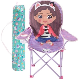 Gabbys Dollhouse Kids Folding Camp Chair