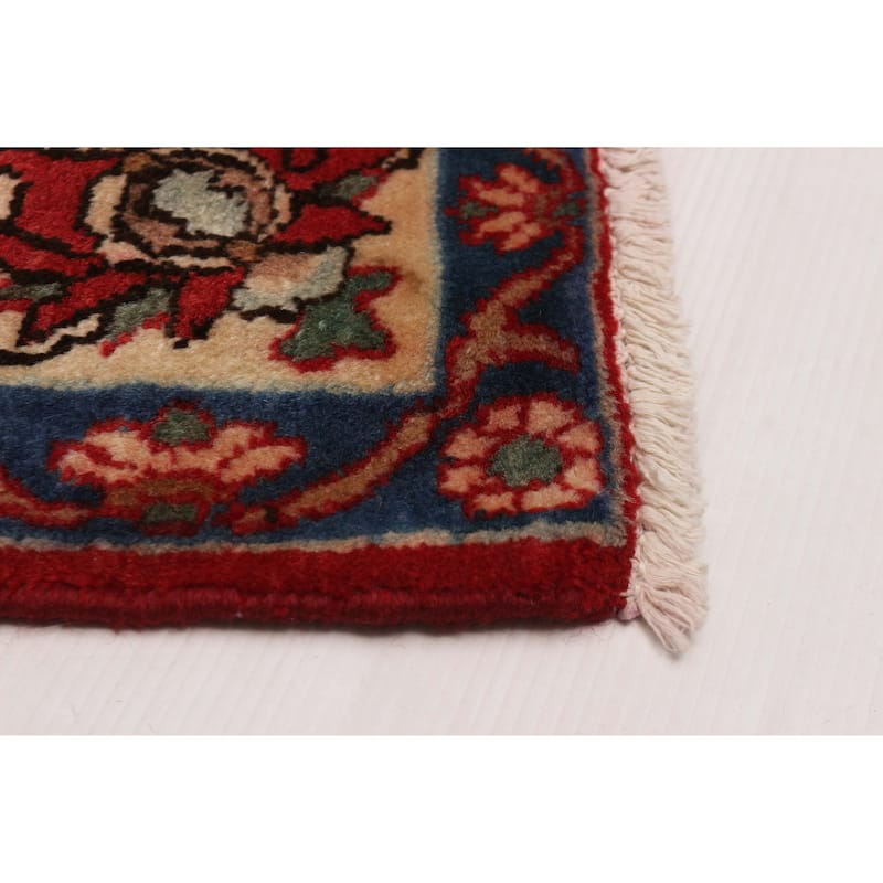 ECARPETGALLERY Hand-knotted Kayseri Vintage Red Wool Rug - 4'11 x 6'4