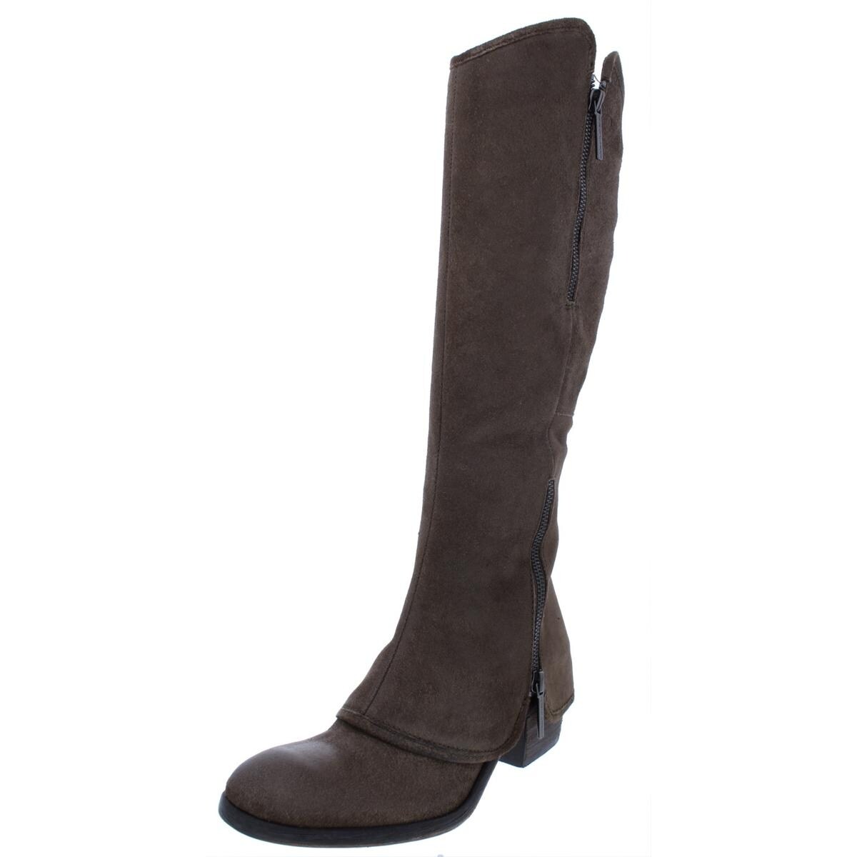 donald pliner over the knee suede boots
