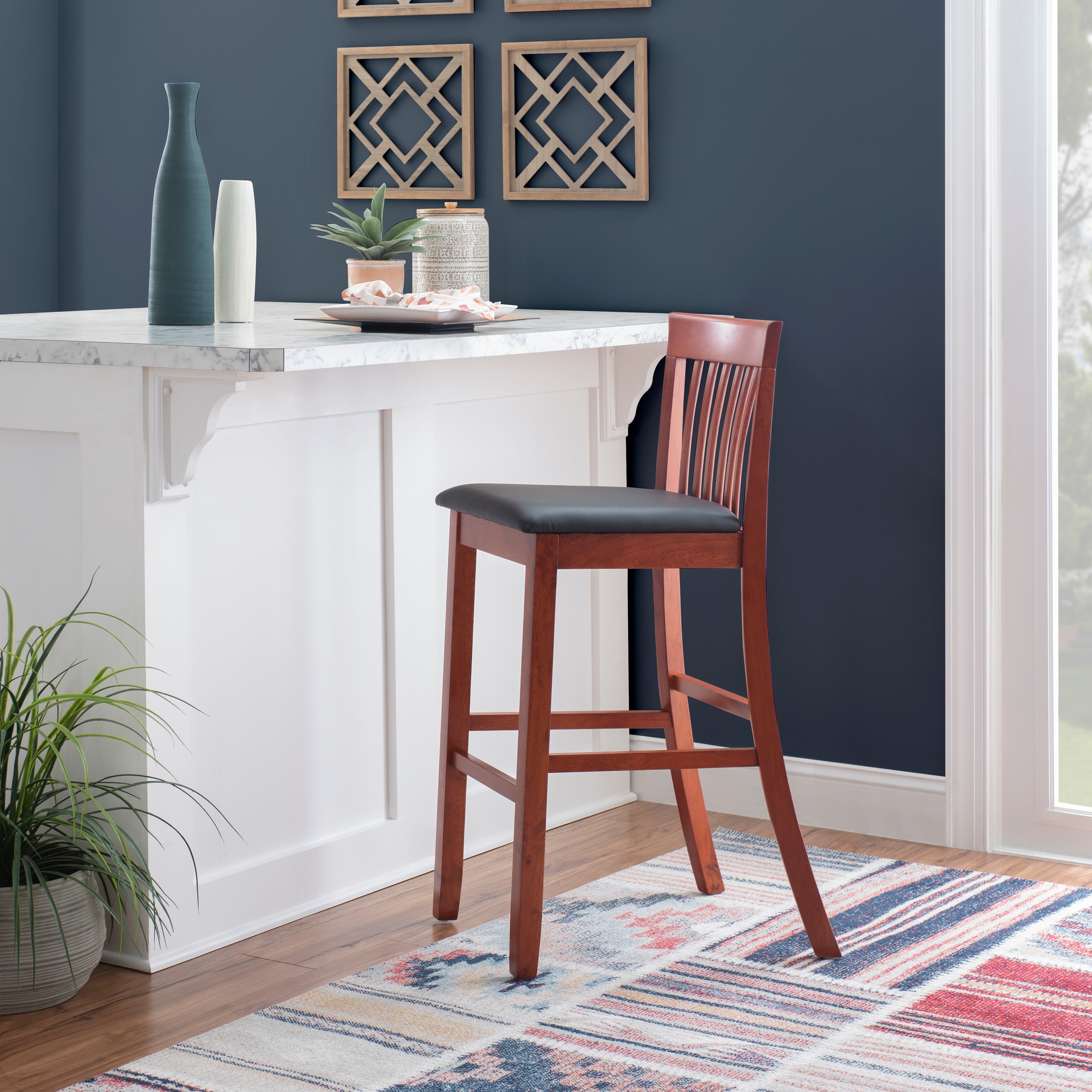 Solid cherry bar stools outlet