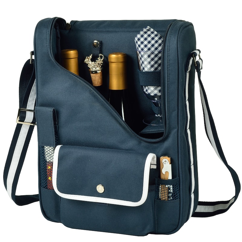 Picnic at Ascot - Wine & Cheese Cooler Bag