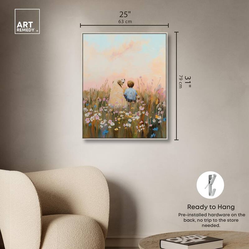 Sunset Companions Canvas by Art Remedy
