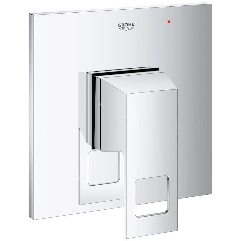 Grohe Eurocube Pressure Balanced Valve Trim Only with Single Lever - Starlight Chrome