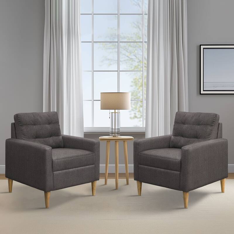 Tufted back Accent Chair