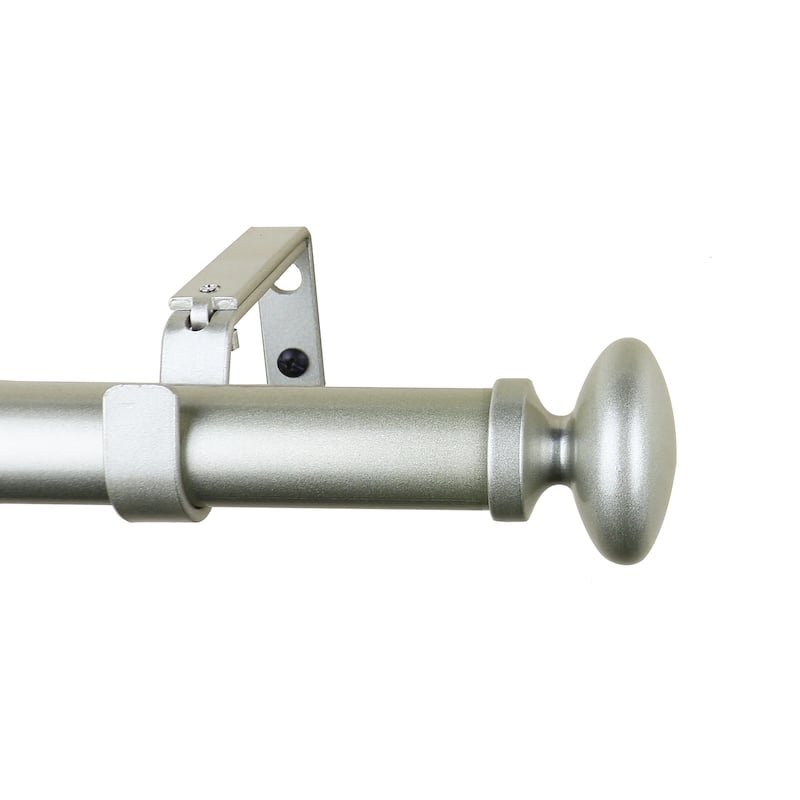 Meriville 1 1/4-inch Diameter Prima Single Window Treatment Curtain Rod