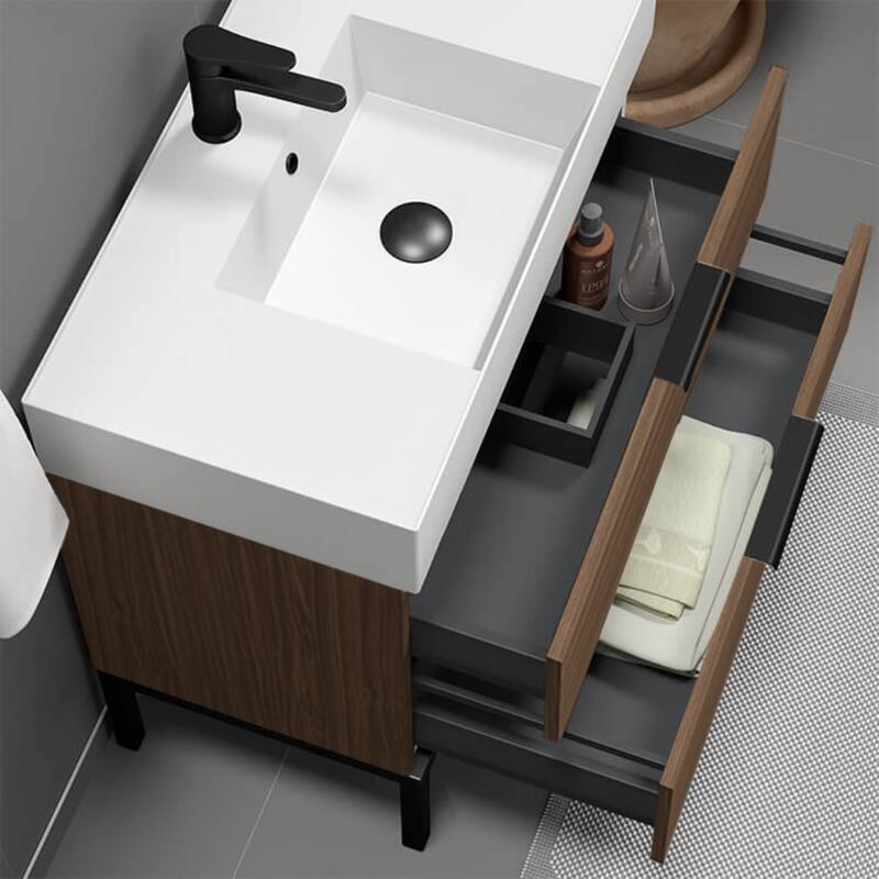 Nameeks Derin-3217 Derin 32" Free Standing Single Basin Vanity Set