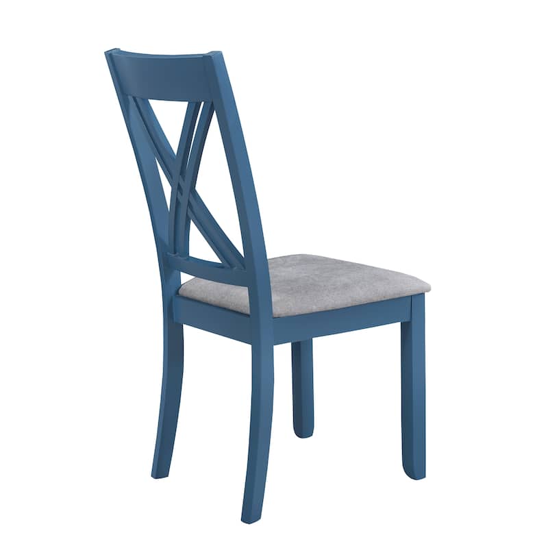 Dining Table Set Kitchen Rectangular Table and 4 Chairs for Kitchen