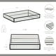 preview thumbnail 3 of 14, Veldra Black Rectangular Fluted Glass Tray