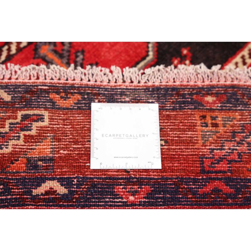 ECARPETGALLERY Hand-knotted Konya Anatolian Dark Navy Wool Rug - 3'8 x 9'4